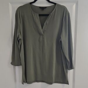 Banana Republic Sage Green Tunic Top